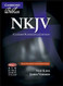 NKJV Clarion Reference Bible Black Edge-lined Goatskin Leather