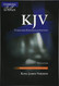 KJV Turquoise Reference Bible Black Goatskin Leather Red-Letter