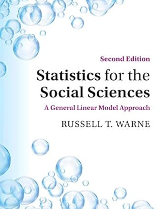 Statistics for the Social Sciences