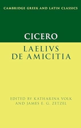 Cicero: Laelius de amicitia