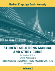 Advanced Engineering Mathematics 10e Student Solutions Manual