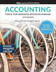 Accounting: Tools for Business Decision Making WileyPLUS Card