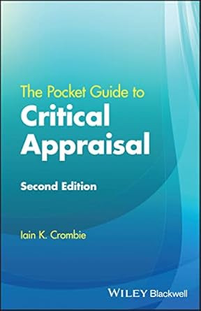 The Pocket Guide to Critical Appraisal