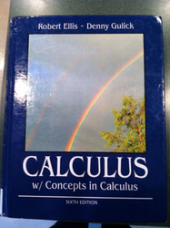 CALCULUS W/CONCEPTS IN CALCULUS