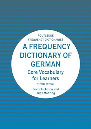 A Frequency Dictionary of German