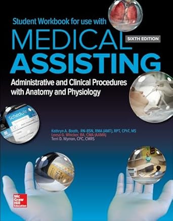 Student Workbook for Medical Assisting