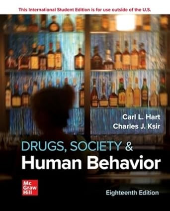 ISE Drugs Society and Human Behavior