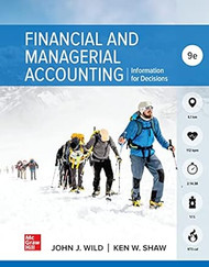 Financial and Managerial Accounting