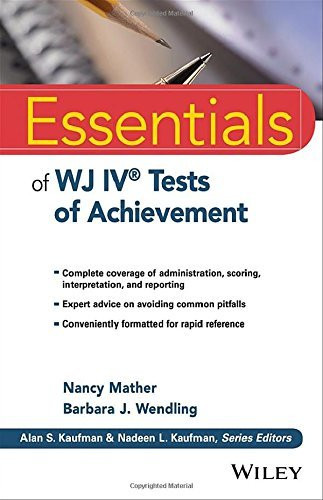 Essentials Of Wj Iv Tests Of Achievement