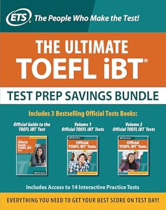 The Ultimate TOEFL iBT Test Prep Savings Bundle Fourth Edition