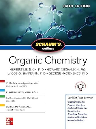 Schaum's Outline of Organic Chemistry Sixth Edition