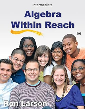 Intermediate Algebra Within Reach 6th Edition