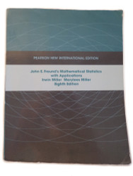 John E. Freund's Mathematical Statistics with Applications