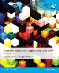 Data Structures and Abstractions with Java Global Edition