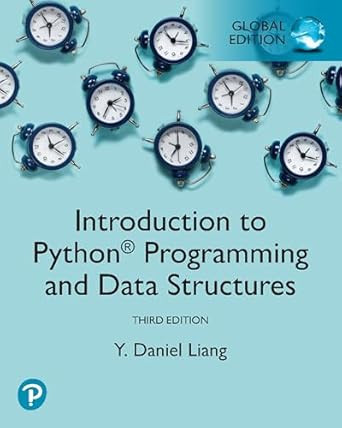 Introduction to Python Programming And Data Structures