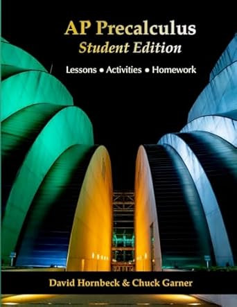 AP Precalculus: Student Edition