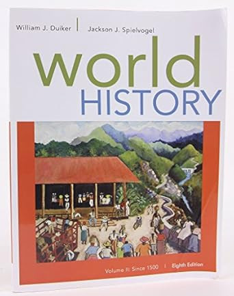 World History Volume II: Since 1500