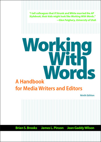 Working with Words