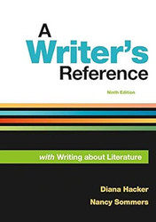 A Writer's Reference with Writing About Literature