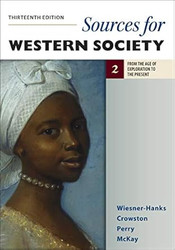 Sources for Western Society Volume 2