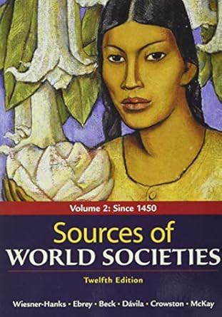 Sources of World Societies Volume 2