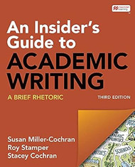 An Insider's Guide to Academic Writing