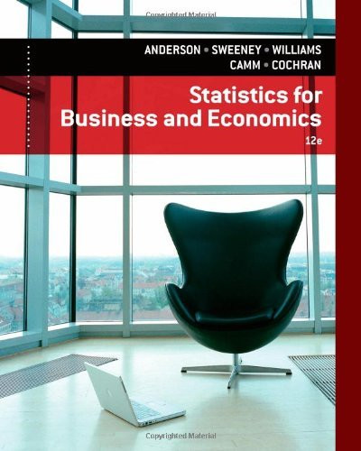 Statistics For Business And Economics