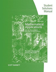Student Solutions Manual for Harshbarger/Reynolds's