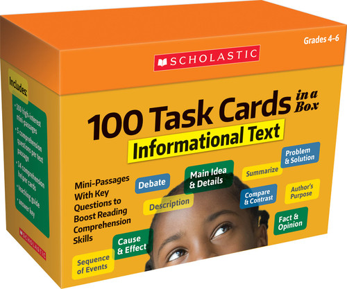 Scholastic 100 Task Cards in a Box