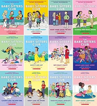 The Baby-Sitters Club Series Graphic Novels Books 1-12 Set