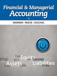 Financial and Managerial Accounting by Warren Carl S.