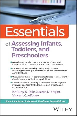 Essentials of Assessing Infants Toddlers and Preschoolers