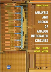 Analysis and Design of Analog Integrated Circuits