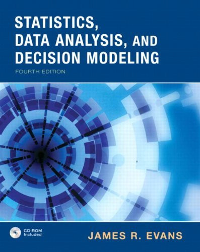 Statistics Data Analysis And Decision Modeling