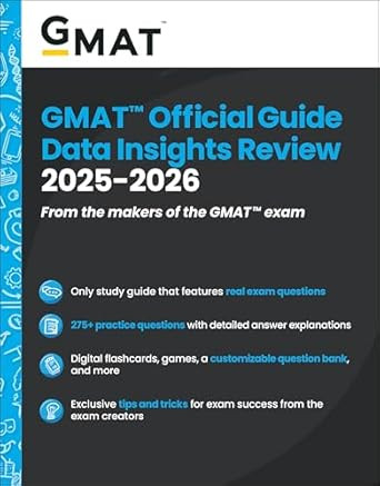 GMAT Official Guide Data Insights Review 2025-2026