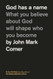 God Has a Name