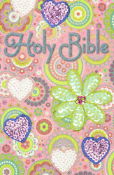 ICB Sequin Bible Flexcover Pink