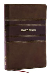 NKJV Personal Size Large Print Bible with 43 000 Cross
