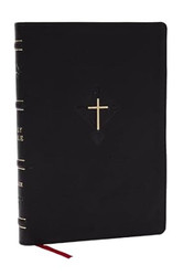 RSV2CE Thinline Large Print Catholic Bible Black Leathersoft