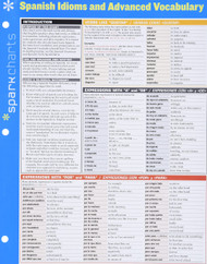 Spanish Idioms and Advanced Vocabulary SparkCharts