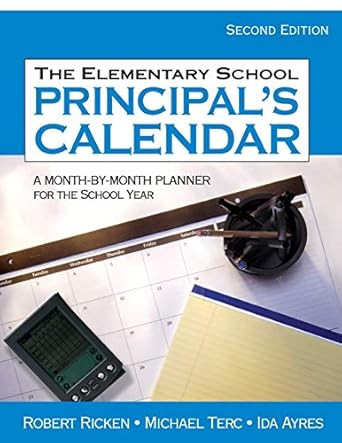 The Elementary School Principal?s Calendar