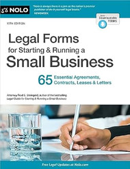Legal Forms for Starting & Running a Small Business