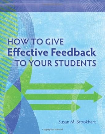 How to Give Effective Feedback to Your Students