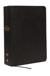 NKJV The MacArthur Study Bible Large Print Bonded Leather Black