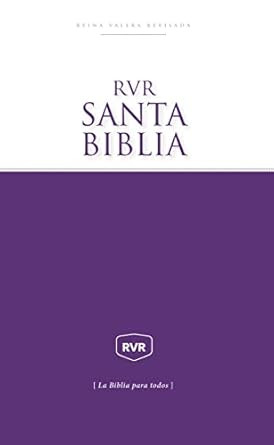 RVR Santa Biblia Edicion economica Tapa rustica