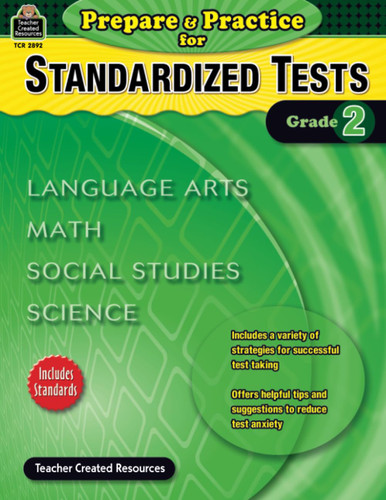Prepare & Practice for Standardized Tests Grade 2