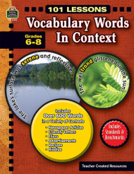 Vocabulary Words in Context: Grade 6-8