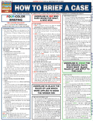 How To Brief A Case: QuickStudy Laminated Reference Guide