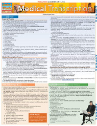 Medical Transcription QuickStudy Laminated Reference Guide
