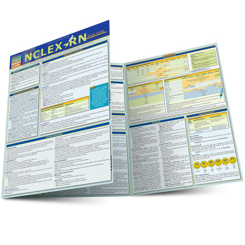 Nclex-Rn Study Guide: a QuickStudy Laminated Reference Guide